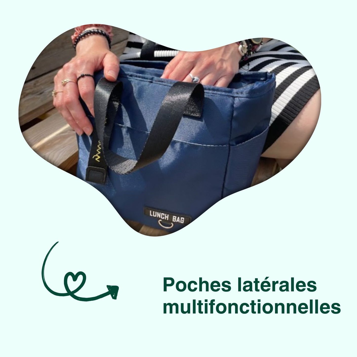 Sac à lunch chic - sac isotherme pour votre repas